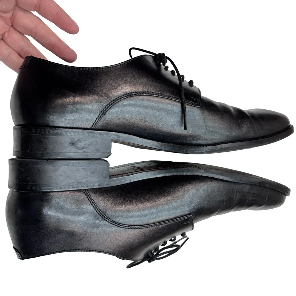 Cole Haan Men’s Black Leather Oxford Sz 10.5